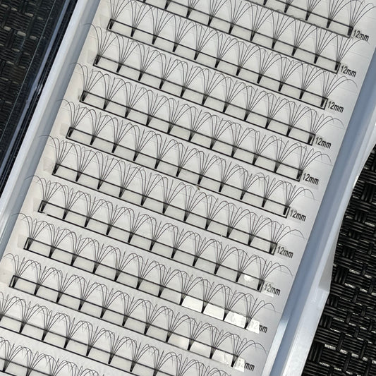 5D short stem Lash tray - D curl
